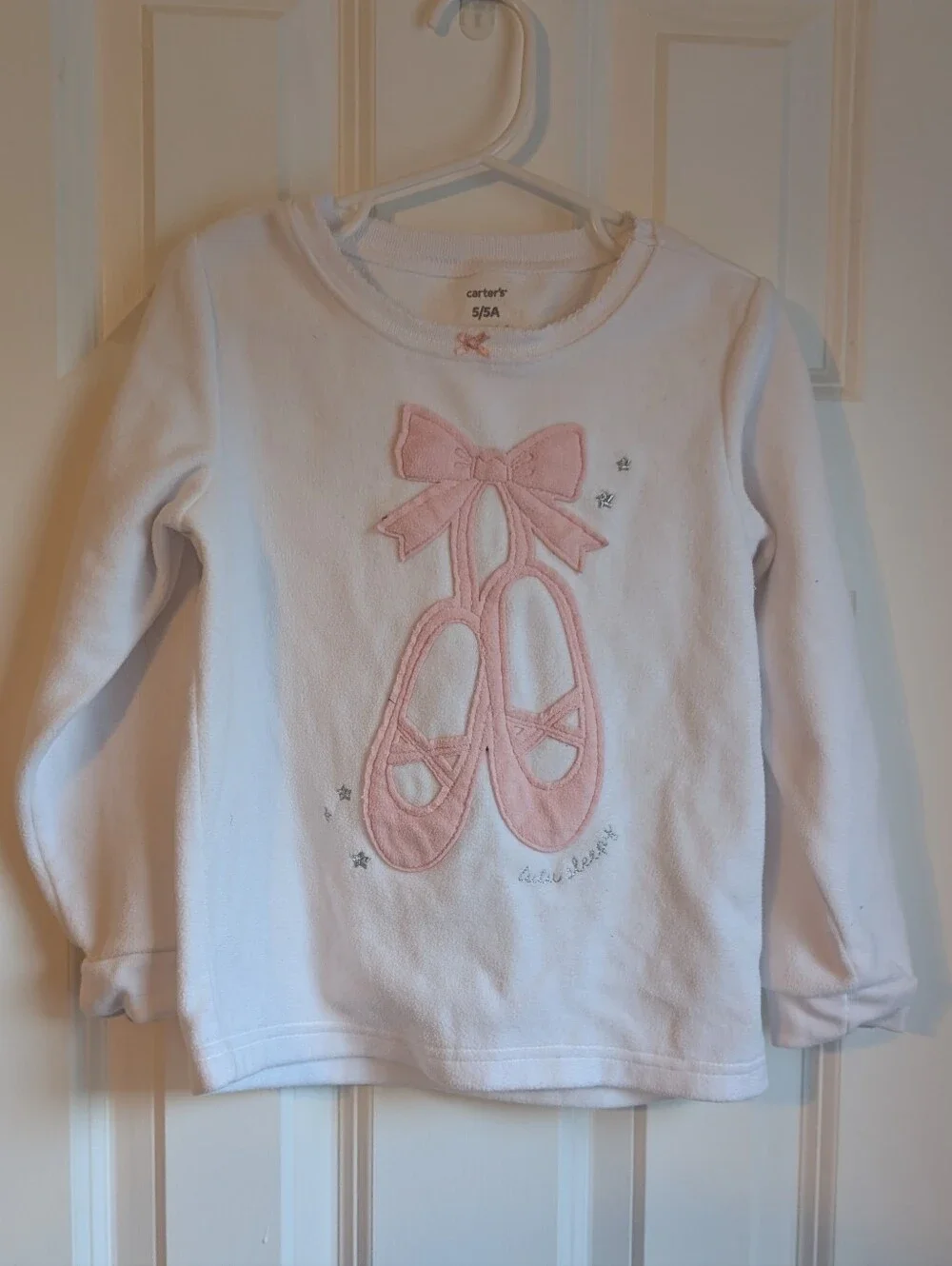 Carter's 3 Piece Pajamas Set Size 5 / 5A Ballet Theme